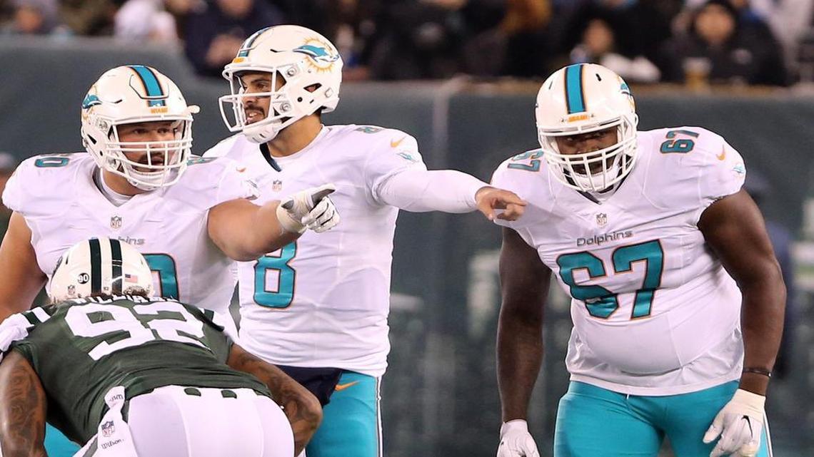 Miami Dolphins offensive lineman Laremy Tunsil is making the move from left guard to left tackle this season.