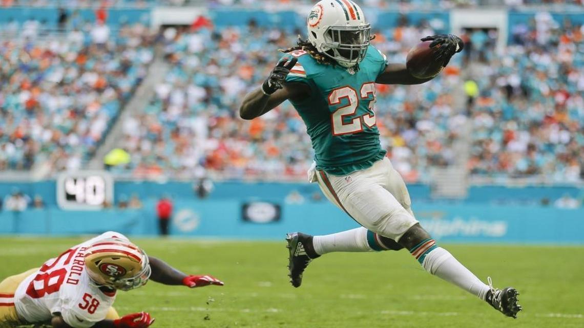The Dolphins have a budding star in Jay Ajayi at running back. So what happens if he has to miss multiple games?