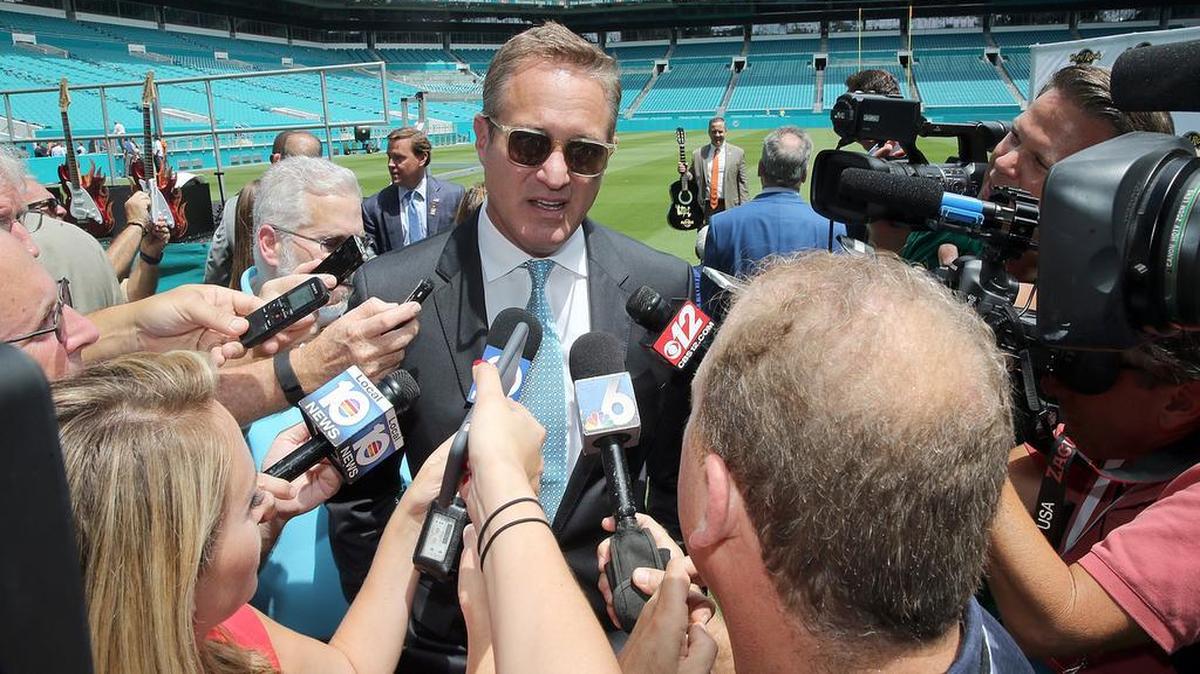 Tom Garfinkel guided the refurbishment, renaming and rebranding of Hard Rock Stadium.