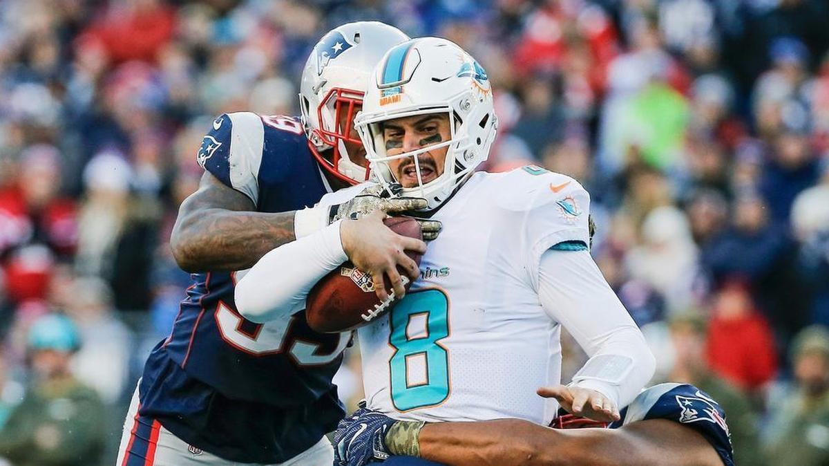 Miami Dolphins backup quarterback Matt Moore didn’t play well or stay healthy in 2018.