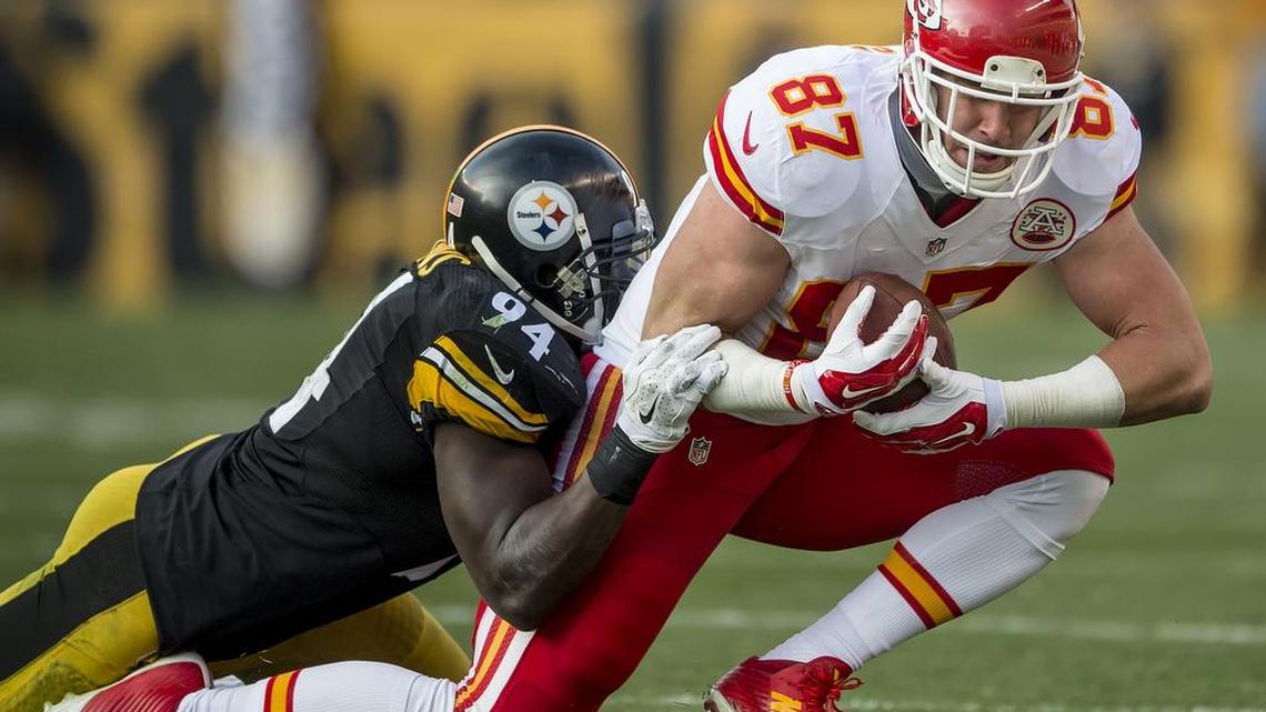 Lawrence Timmons often worked against tight ends and even slot receivers when he played for the Pittsburgh Steelers before joining the Miami Dolphins.