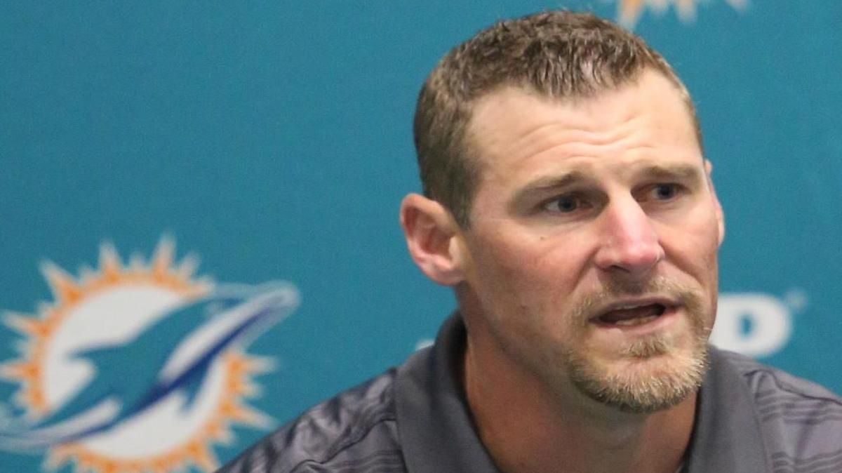 
Miami Dolphins interim coach Dan Campbell
