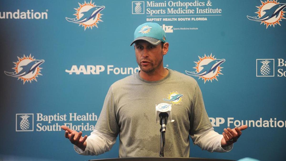 Miami Dolphins coach Adam Gase said quarterback Ryan Tannehill is “moving fine,” during Friday’s media availability