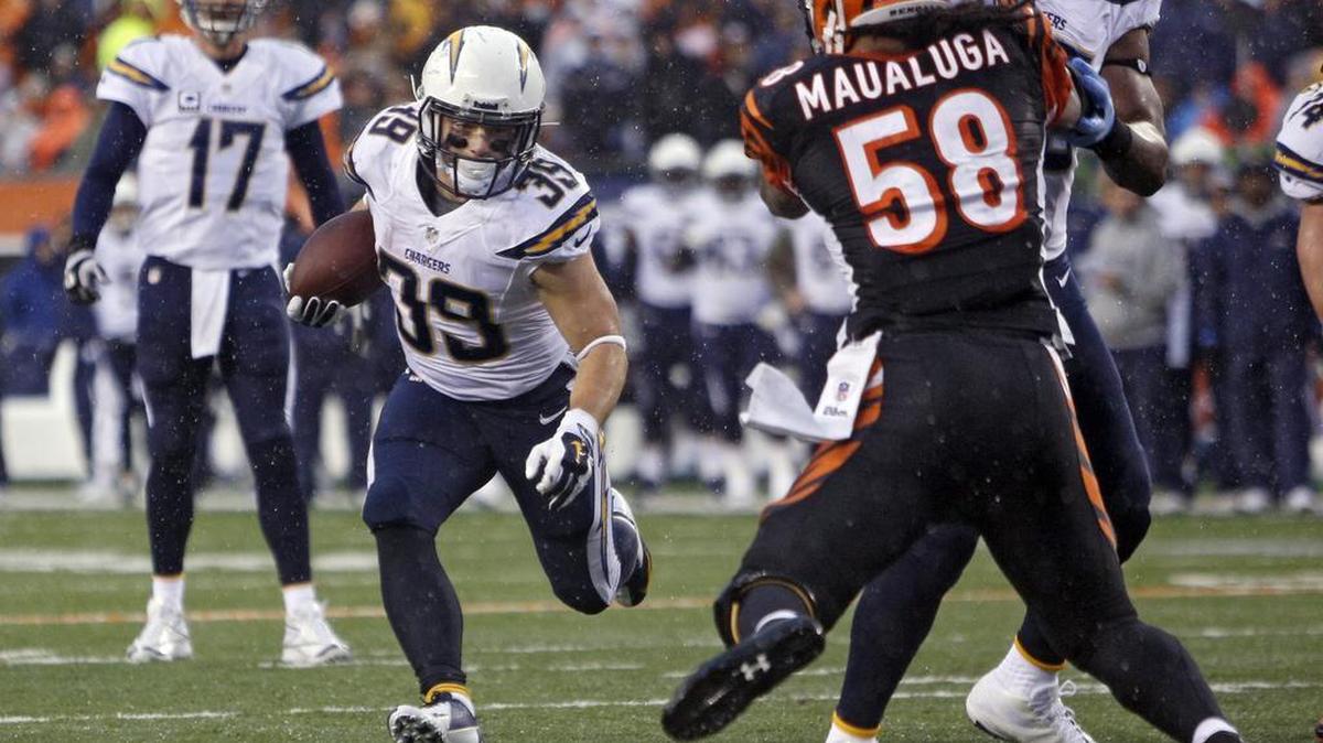 Linebacker Rey Maualuga is no stranger to playing against the Chargers but he won’t be using that experience this weekend.