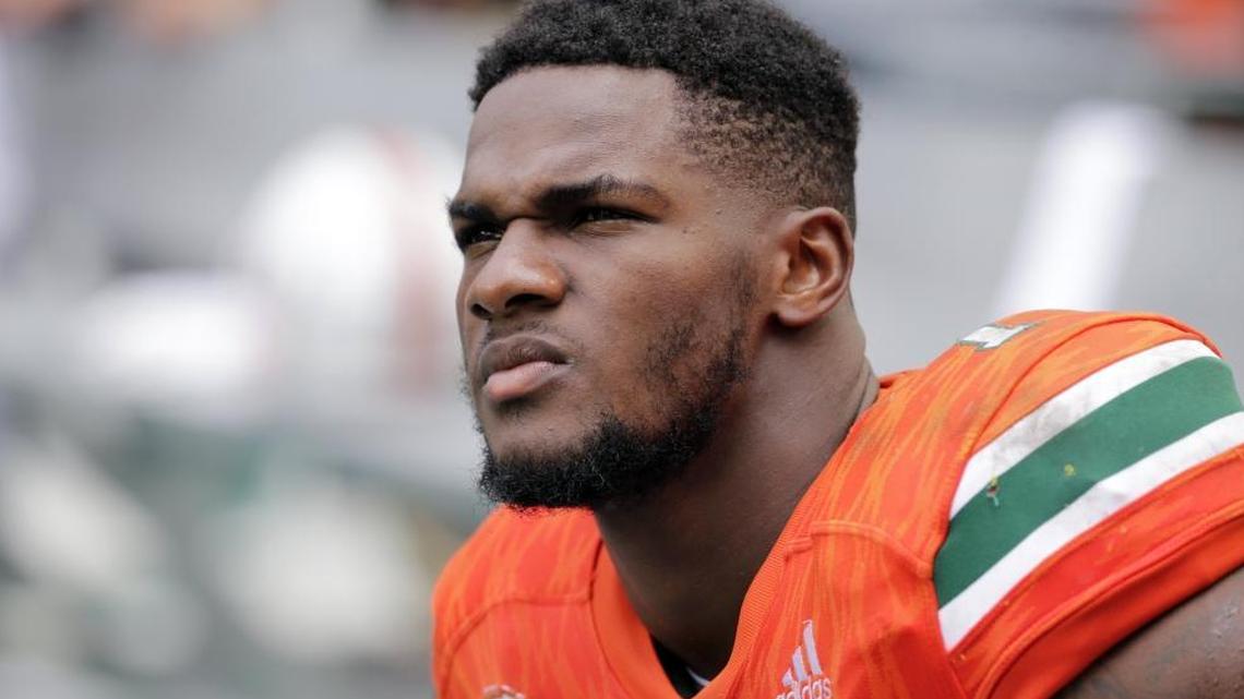 Former Miami running back Mark Walton