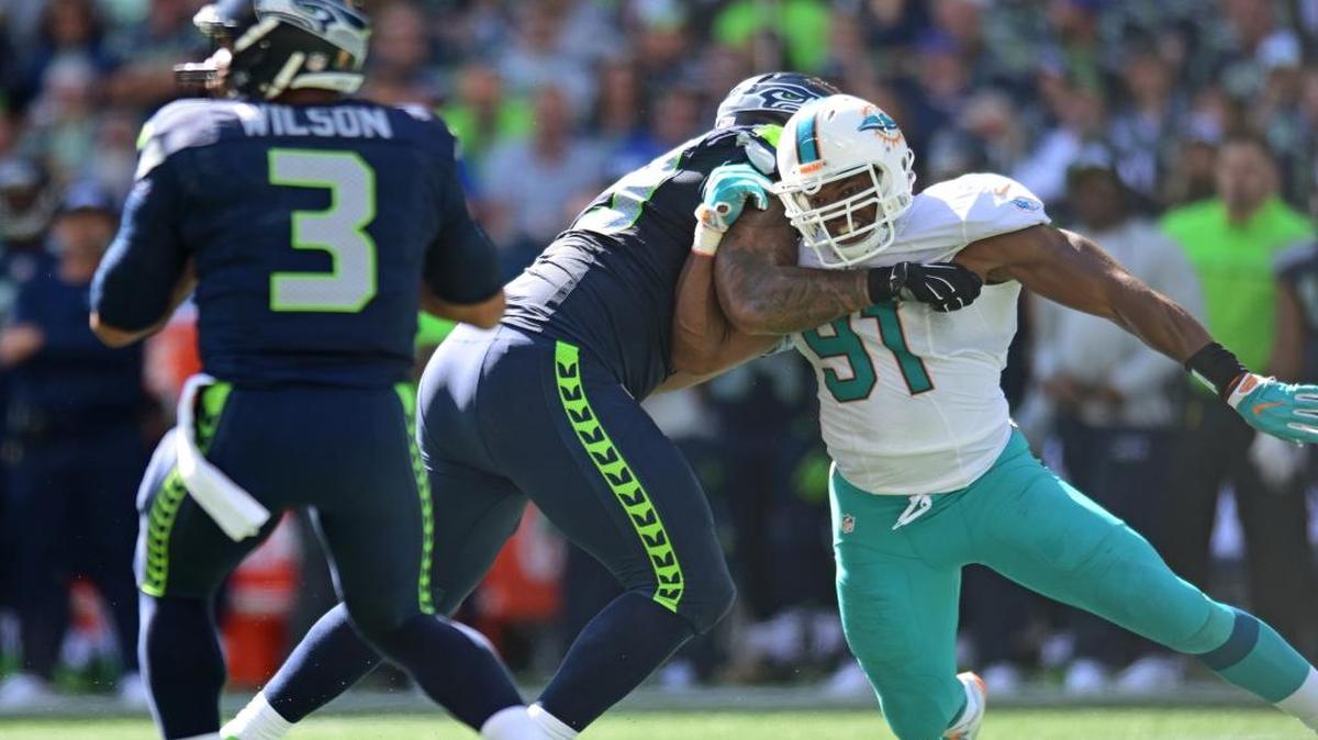 One reason defensive end Cam Wake is playing so few snaps (16 of 80 Sunday) is the Dolphins believed Jason Jones would be more stout against the run.