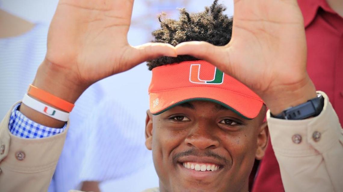 UM freshman defensive lineman Gregory Rousseau, an early enrollee, will try to make a case to get playing time this season when spring practice begins Tuesday.