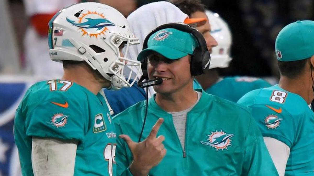 Fox’s Jimmy Johnson has seen enough of Adam Gase and Ryan Tannehill to have a strong conviction. “To take them down the field for that winning drive, he has shown he’s a franchise quarterback,” the Fox analyst and former Dolphins coach said of Tannehill.