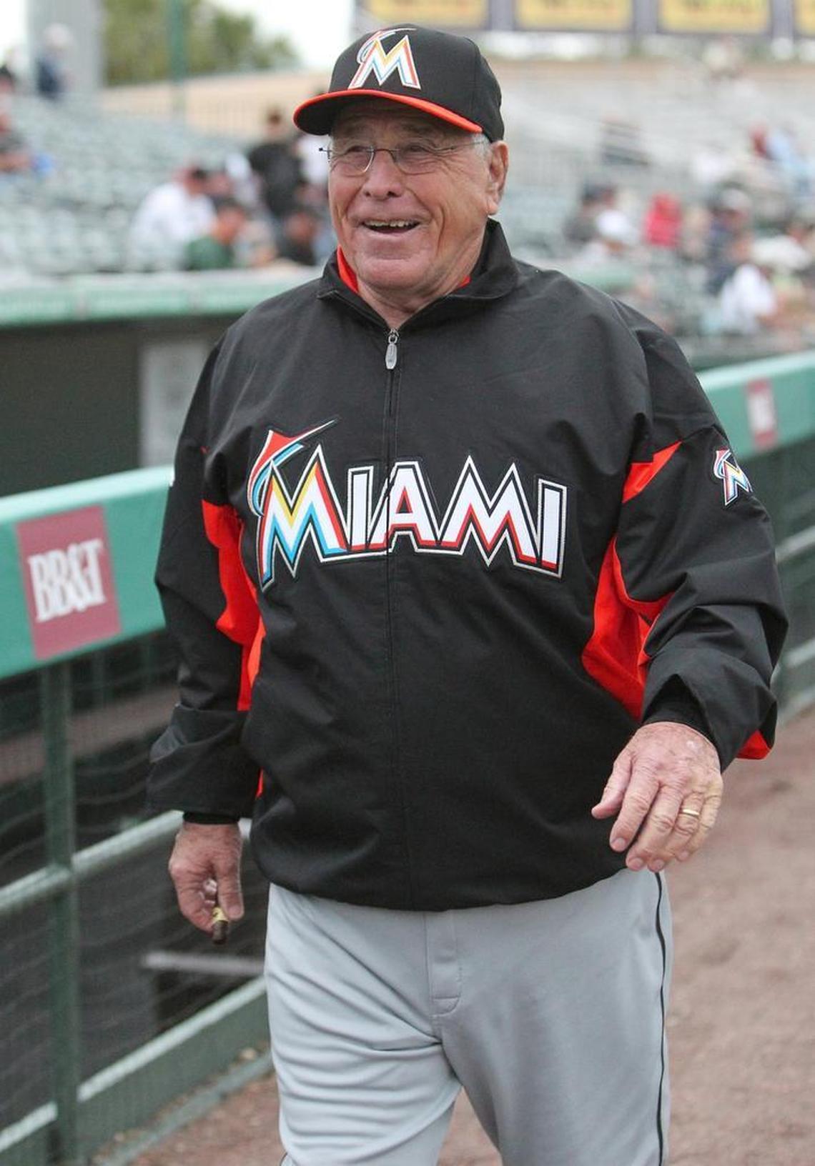 Former World Series winning manager Jack McKeon.