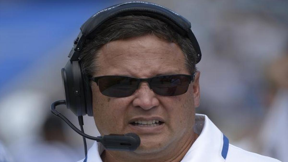 Miami Dolphins offensive coordinator Clyde Christensen.