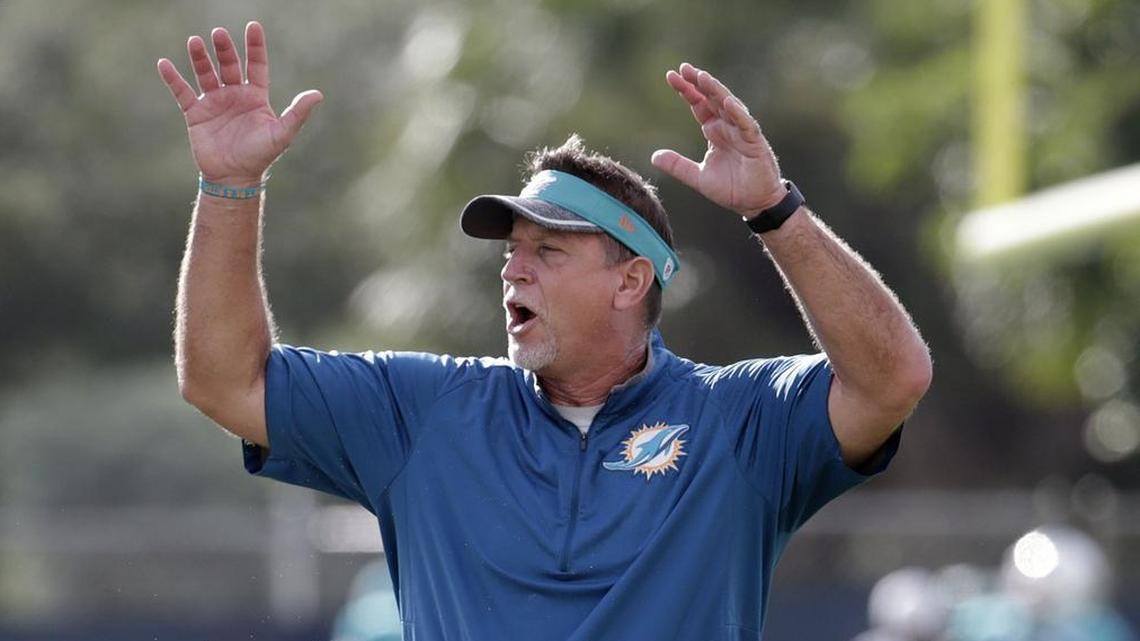 Chris Foerster, who lost his job as Dolphins offensive line coach this week amid the leaking of an embarrassing video, has not left the building silently.