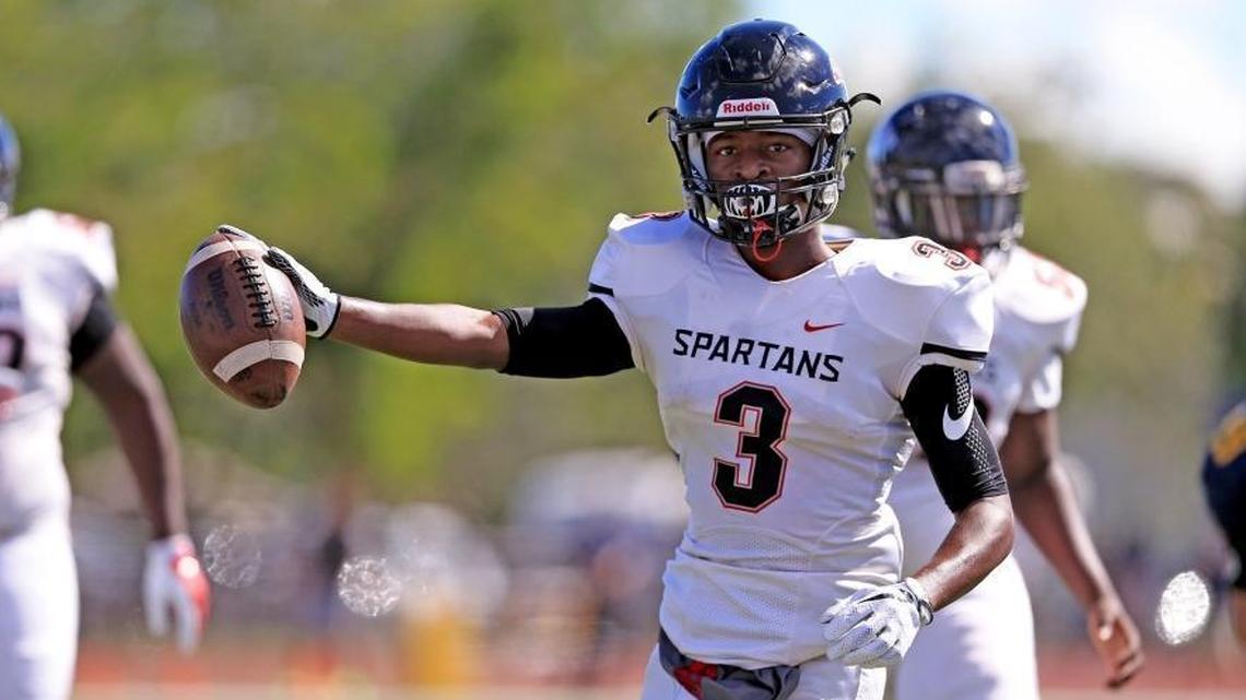 Southridge alum Mark Pope (3) is one of several top receivers UM is adding in 2018. And more are on the way in 2019.