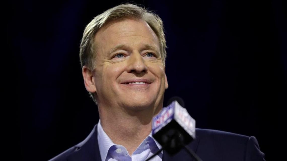 NFL Commissioner Roger Goodell delivered his annual “state of the NFL” Super Bowl press conference in Miami on Wednesday. True to form, he spoke for 40 minutes and conveyed as little actual news as possible.