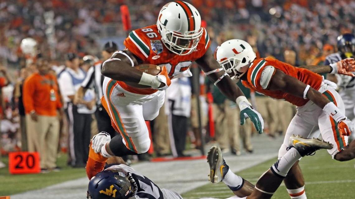 If Miami Hurricanes tight end David Njoku falls to 22nd (a possibility, though not a great one), nobody who’s been paying attention should be surprised if Njoku becomes only the fourth Miami Hurricane to stay in town as the Fins’ No. 1 draft pick.