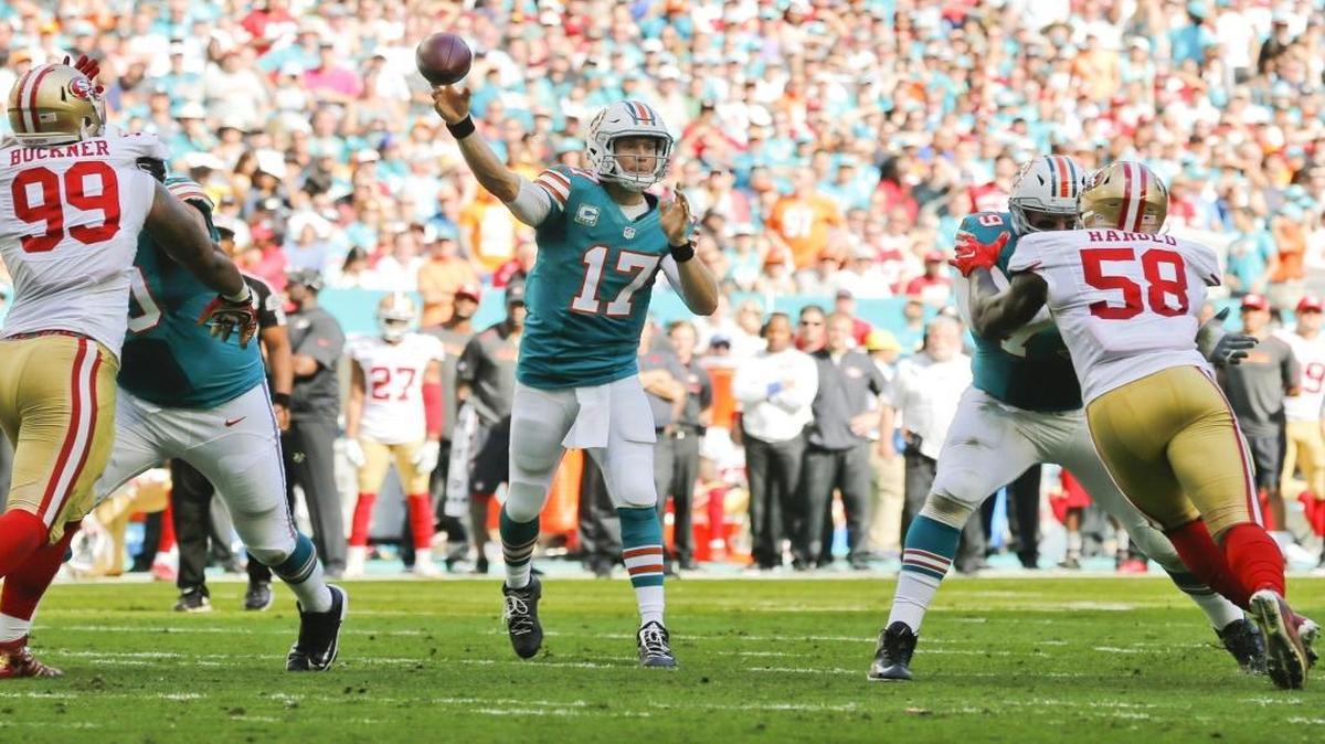 Ryan Tannehill in his career has closed seasons with a 9-11 December record and twice, in 2013 and ’14, late failures cost Miami a playoff berth. Now the team is 7-4, on a six-game winning streak and in control of its hopes of finally ending an eight-year playoff drought. Miami — and Tannehill — cannot fall short again. This is the month the Dolphins’ quarterback must redefine himself.