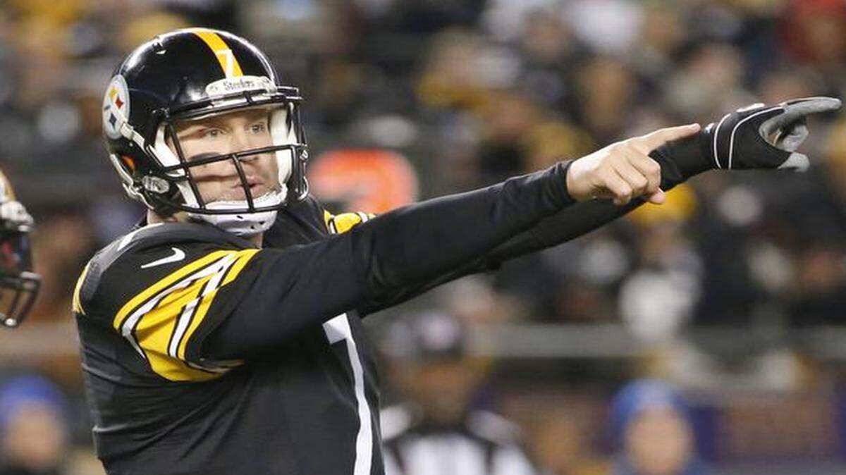 
Steelers quarterback Ben Roethlisberger 
