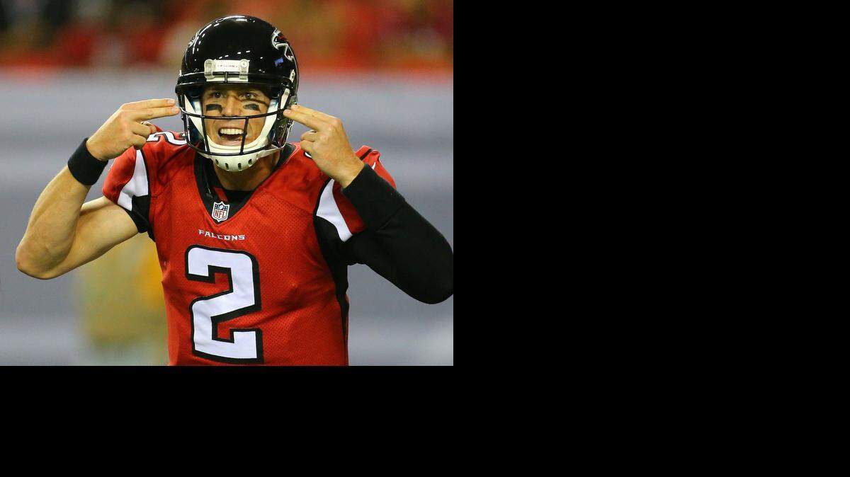 
Falcons quarterback Matt Ryan is shown.

