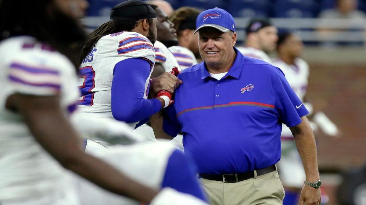 Bills coach Rex Ryan’s offense struggled mightily in last week’s loss to Baltimore, and now will be missing injured left tackle Cordy Glenn and also perhaps top wideout Sammy Watkins.