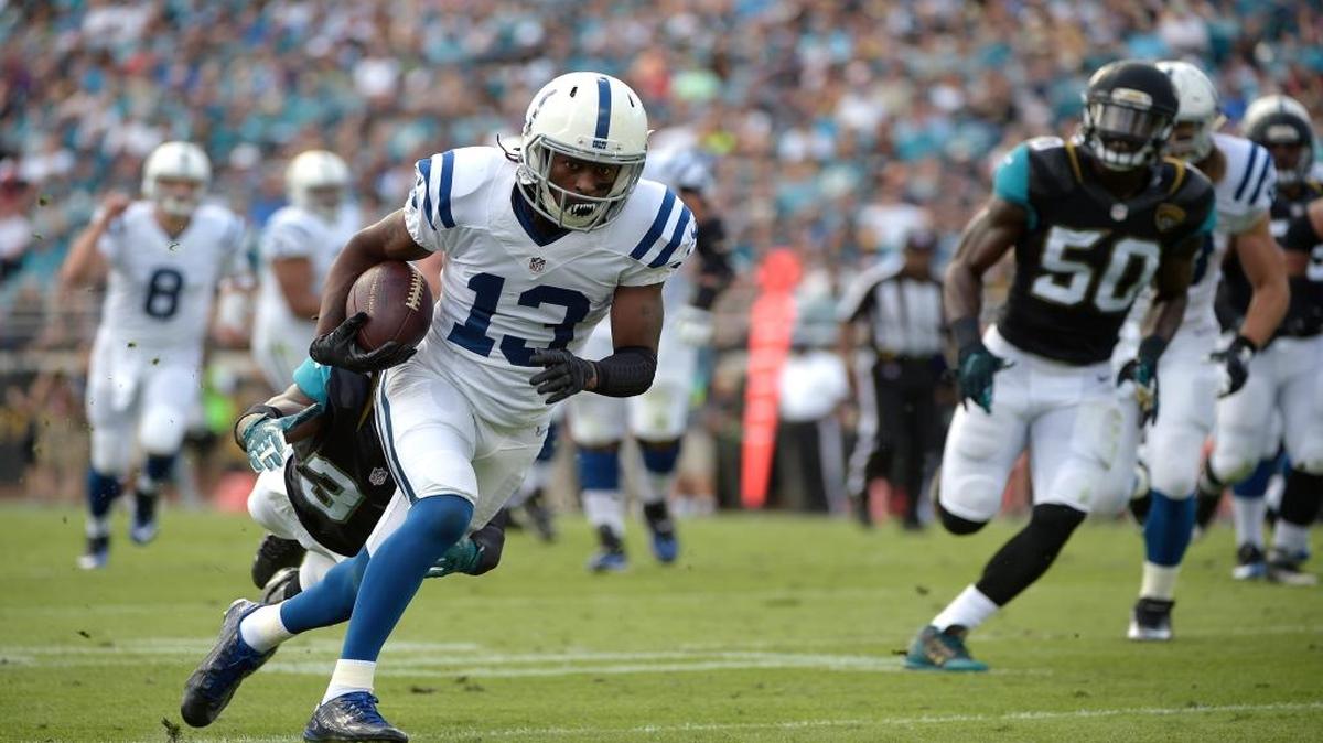 Colts wide receiver T.Y. Hilton. The former FIU star criticized the play-calling of Indianapolis this week and wants his team to throw the ball deep more often.