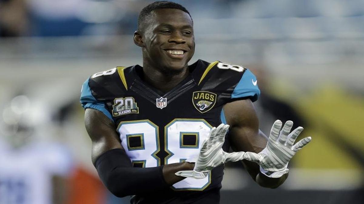 Jacksonville Jaguars receiver Allen Hurns, a former Miami Hurricanes star, has a TD catch in seven consecutive games.