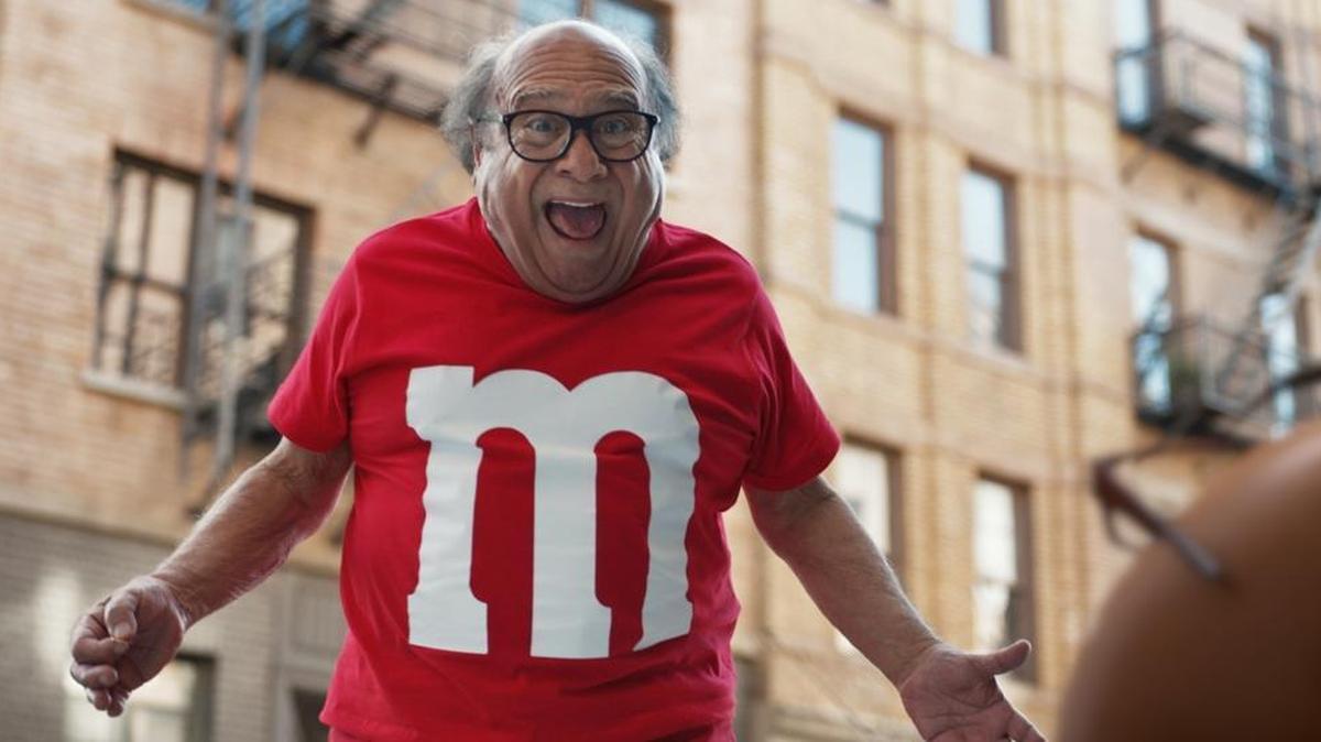 Danny DeVito portrays a living M&M in an ad you’ll see during Sunday’s Super Bowl because, well, because why not!? Marketers are paying more than $5 million per 30-second spot to capture the attention of more than 110 million viewers.