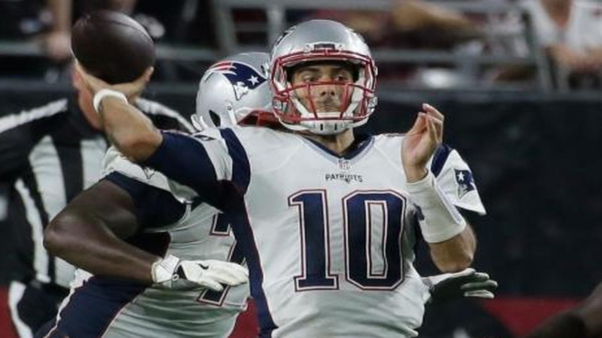 The Dolphins will face New England Patriots quarterback Jimmy Garoppolo in Week 2.