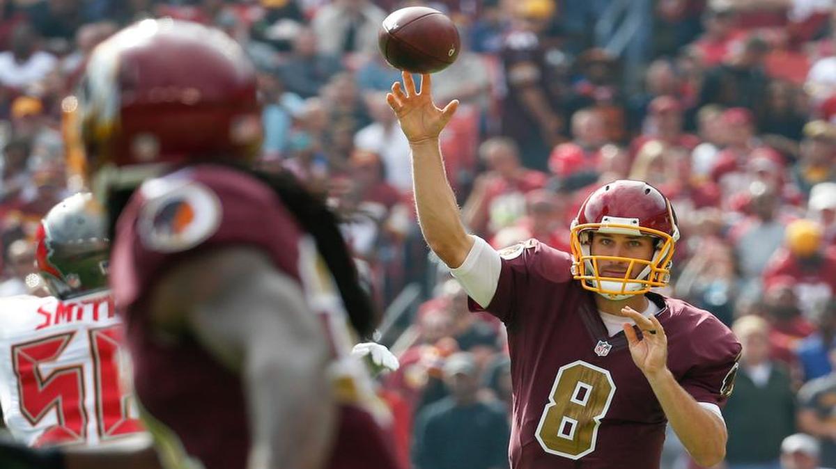 Redskins quarterback Kirk Cousins