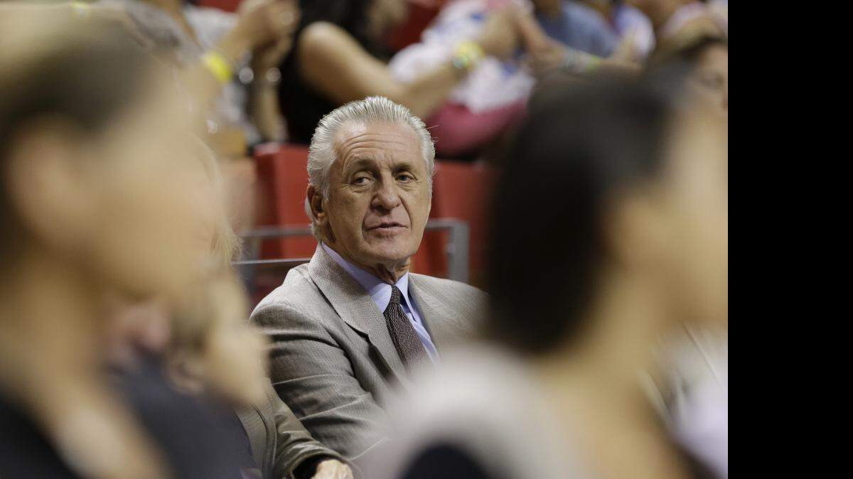 
“I challenge myself more than anybody else to make sure what happened this year doesn’t happen again,” Miami Heat president Pat Riley said.
