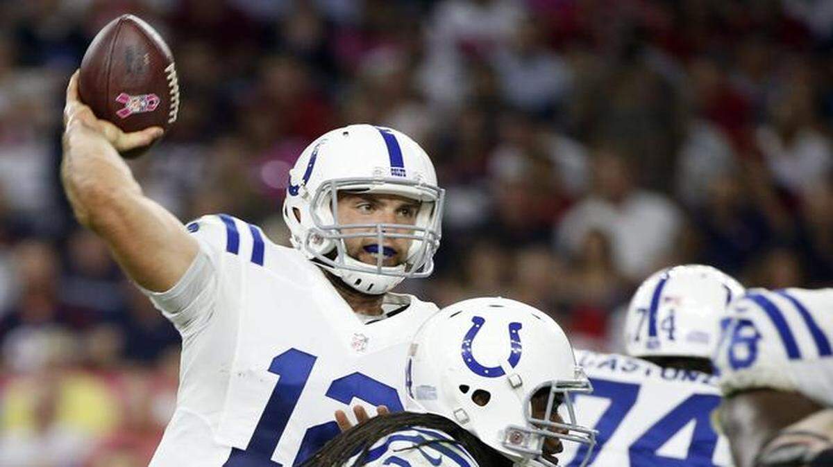 
COLTS QB Andrew Luck 
