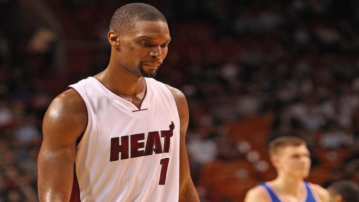 Chris Bosh failed his latest Miami Heat physical, making this the third consecutive season that would have been adversely affected by his blood-clot issues.