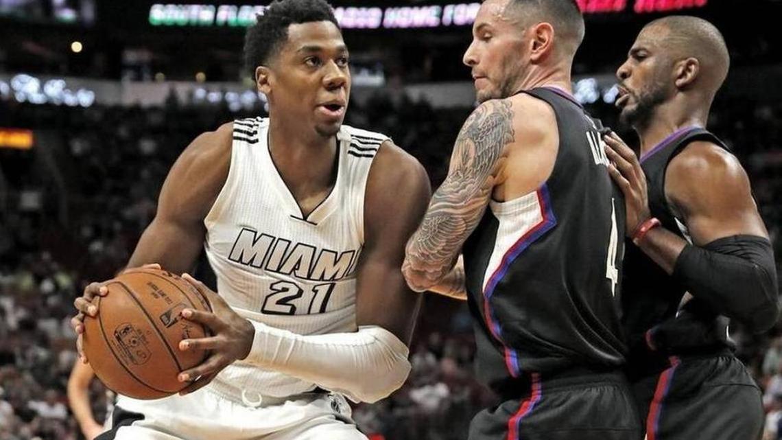 Hassan Whiteside will be at the literal and figurative center of Miami Heat expectations as the new season begins.