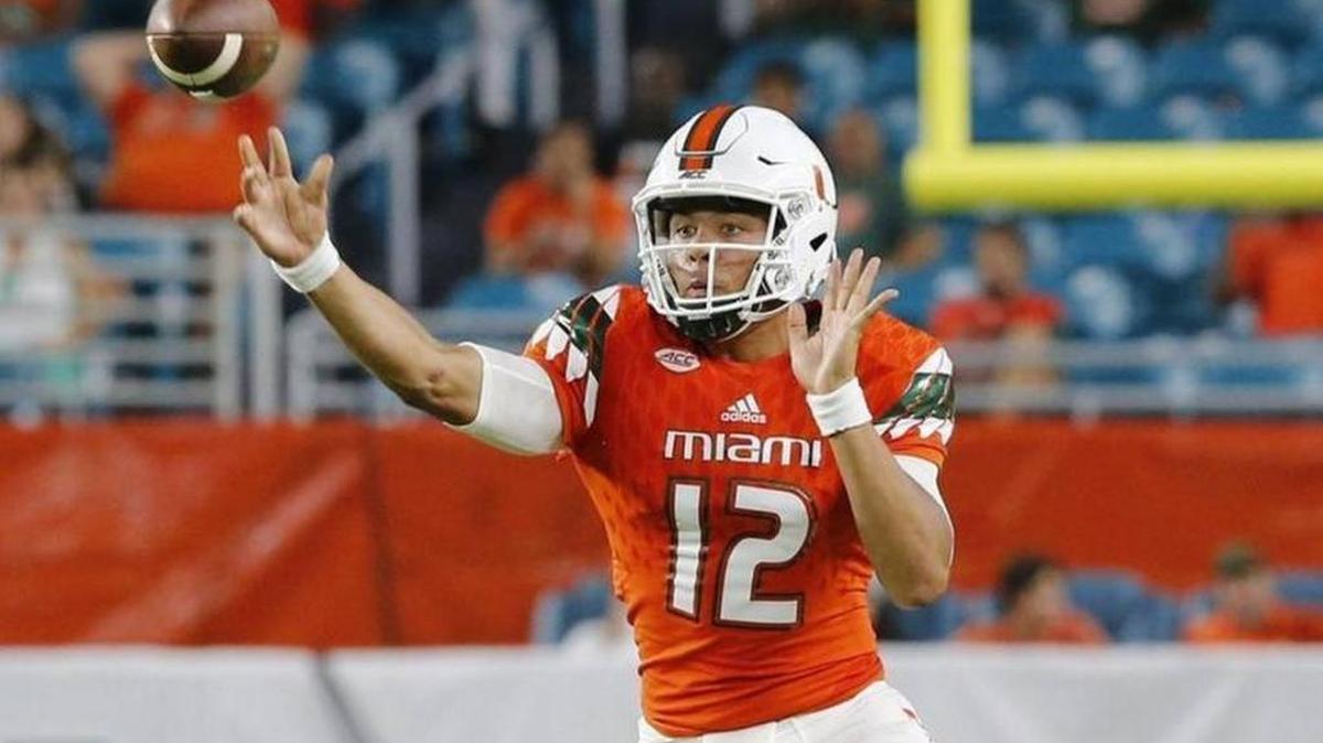 With the Miami Hurricanes 5-0 and No. 8 in the polls, QB Malik Rosier’s individual performance thus ranks ranks with the best in state college football.