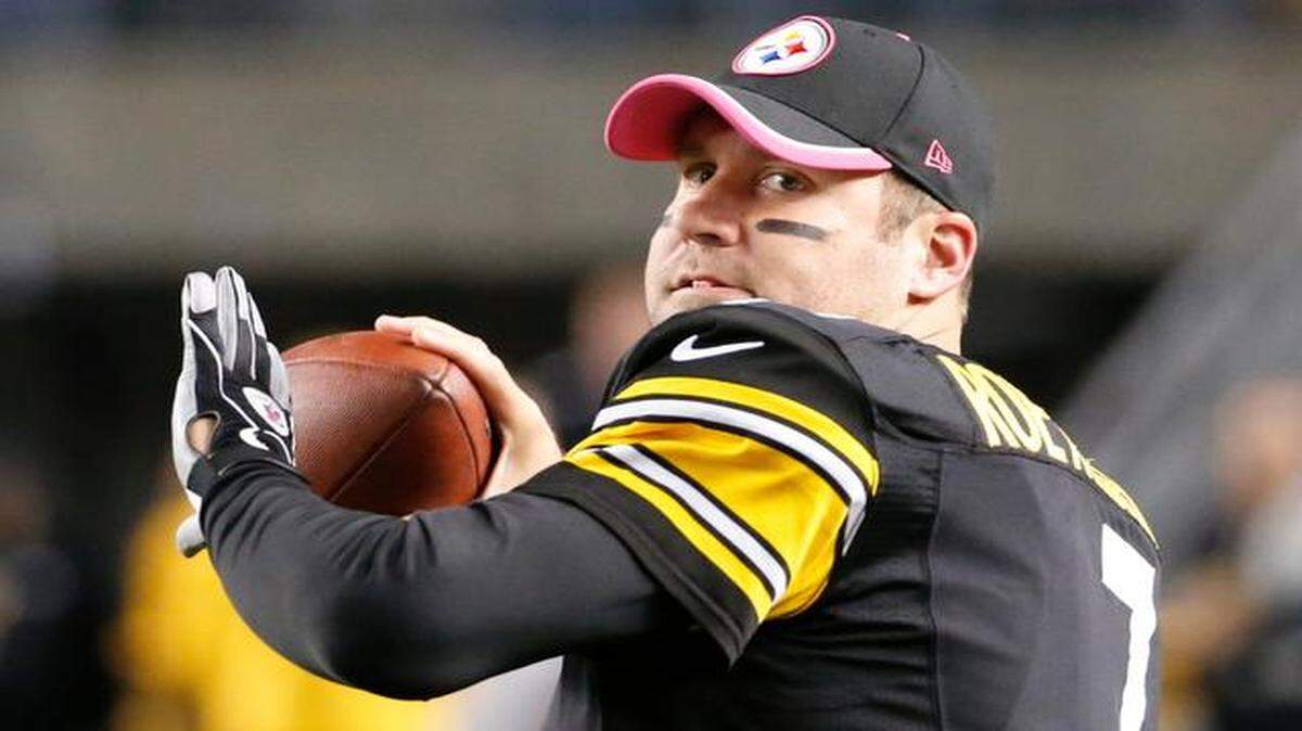 
Steelers quarterback Ben Roethlisberger 
