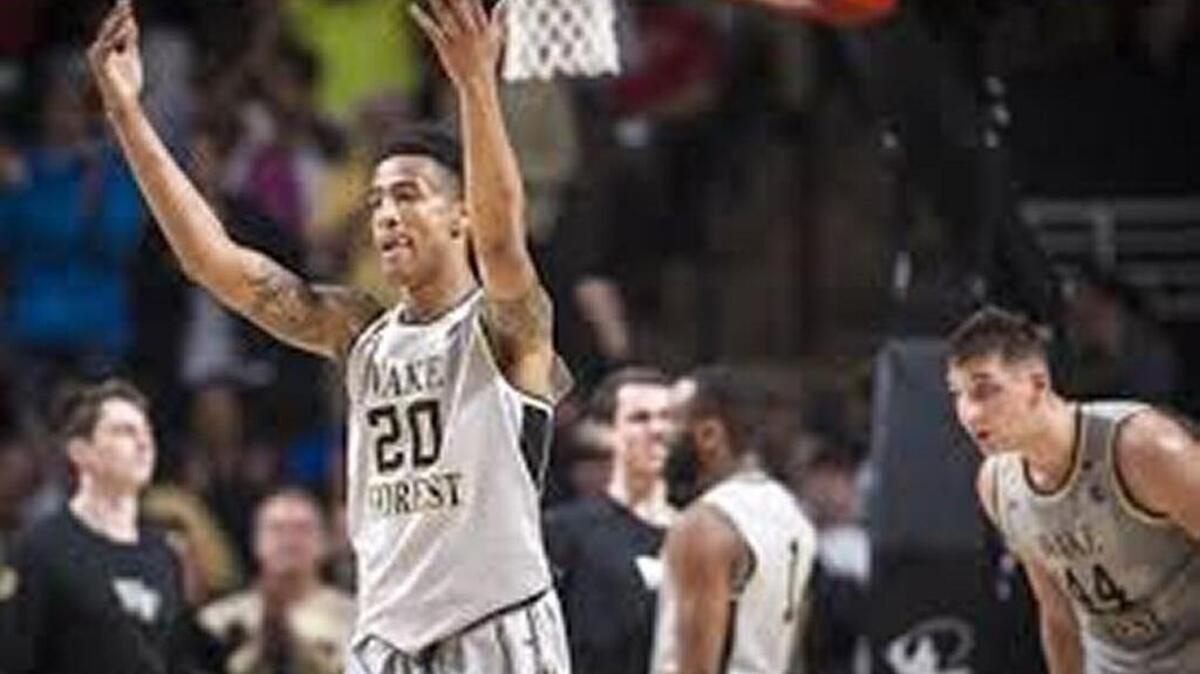 Wake Forest power forward John Collins will be Heat’s No. 1 pick, Greg Cote predicts.