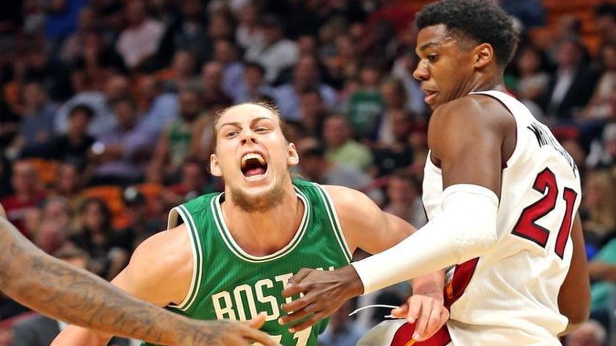 Hassan Whiteside and Kelly Olynyk have had some physical battles but look forward to playing with each other.
