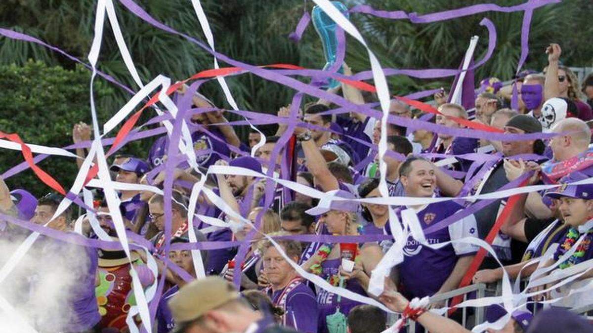 
On the right track: While Miami dithers, Orlando fans can expect a 20,000-seat soccer stadium to be ready for the 2016 MLS season.
