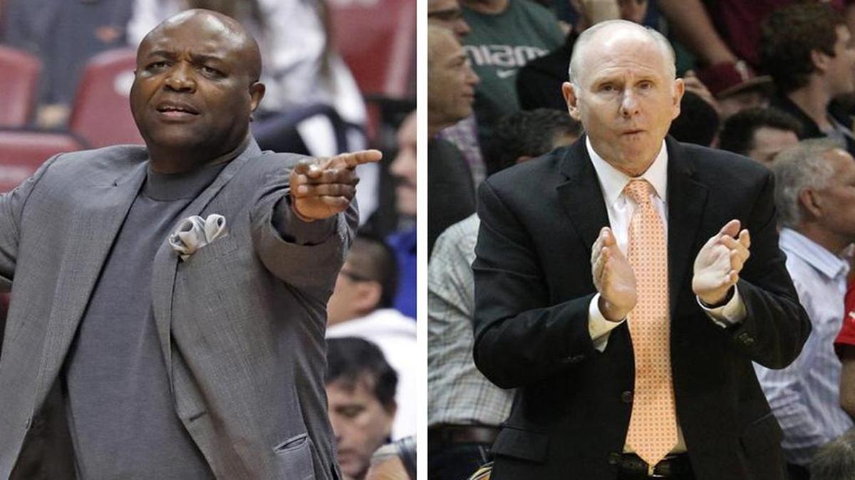 FSU coach Leonard Hamilton said he feels ‘very good’ about his 25-8 team despite a 4-4 record in its last eight games, left, ESPN bracketologist Joe Lunardi has Jim Larrañaga’s UM men as a No. 8 seed in the NCAA Tournament.