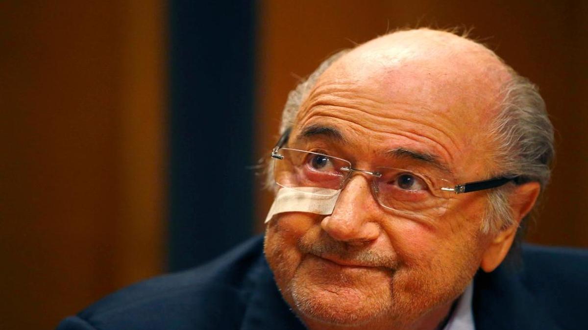 Suspended FIFA President Sepp Blatter