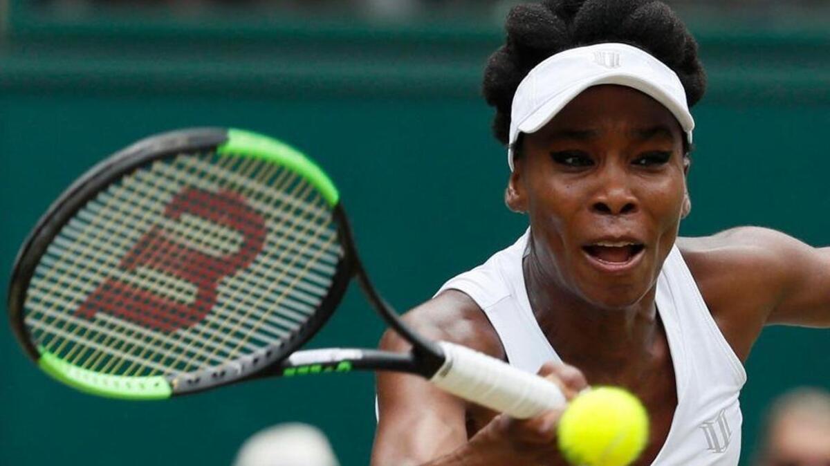 Venus Williams, 37, became the oldest Wimbledon quarterfinalist in 23 years when she beat 19-year-old Ana Konjuh 6-3, 6-2 on Monday.