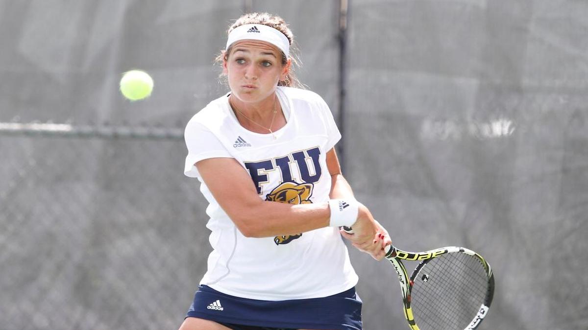 Andrea Lazaro is now the top singles player on an Florida International University team that is having a dream season with a 19-1 record and 17 consecutive wins heading into the Conference USA championships, which begin Thursday and run through Sunday in Denton, Texas.