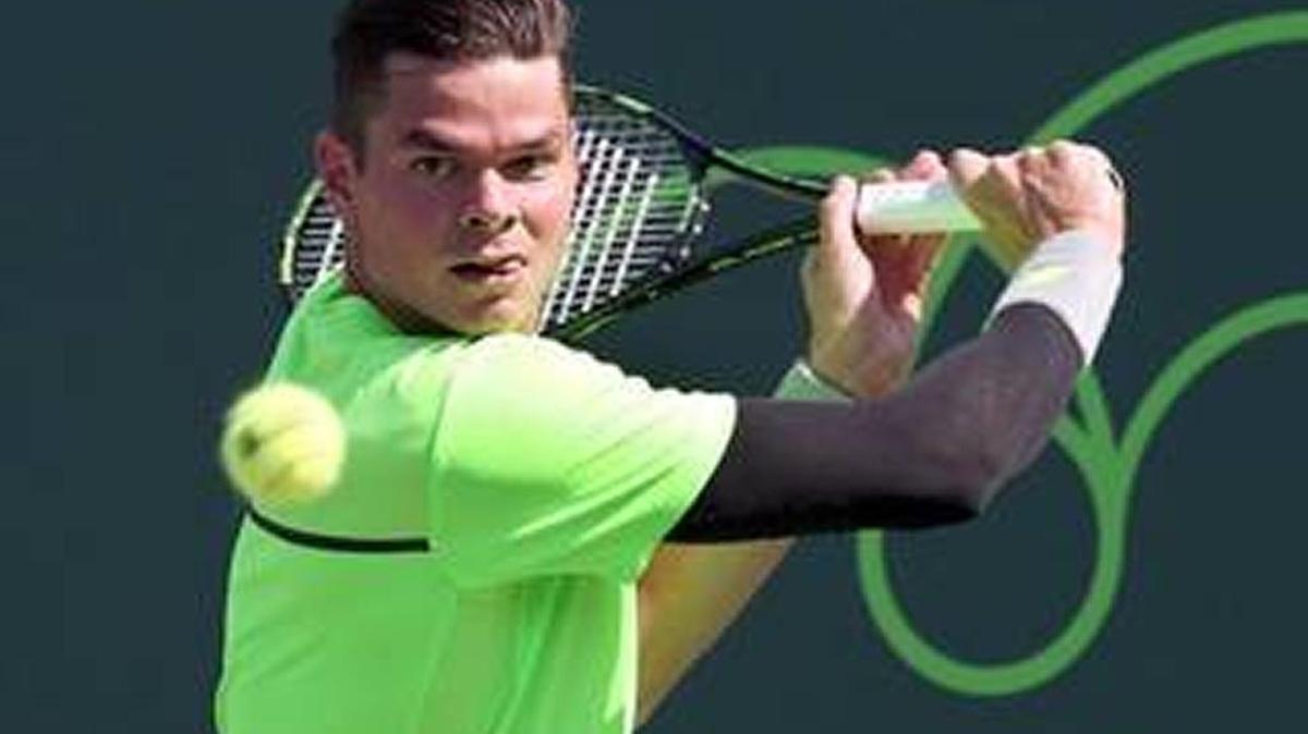 Milos Raonic, shown at the 2015 Miami Open, is the highest-ranked player ever at the Delray Beach Open.