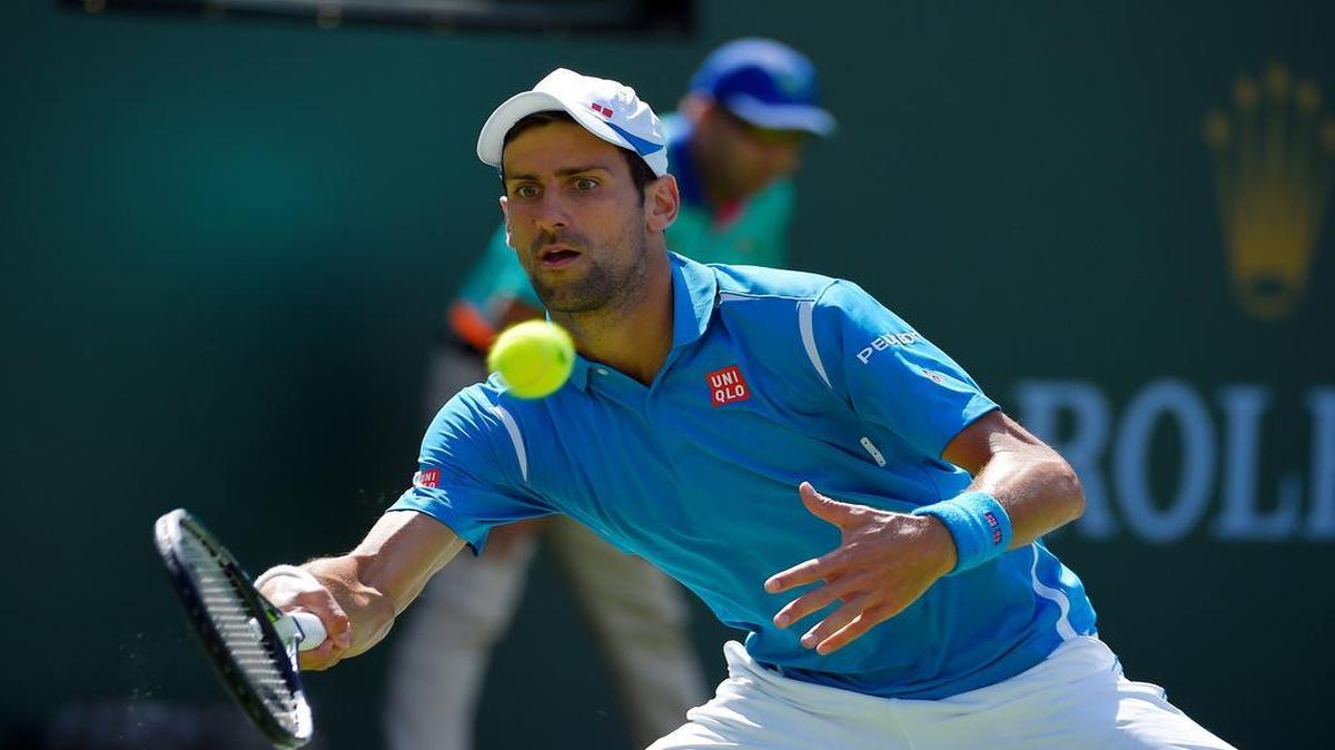 Novak Djokovic, the top seed in the Miami Open who won the BNP Paribas Open on Sunday, will play his opening-round match on Friday night in Key Biscayne.