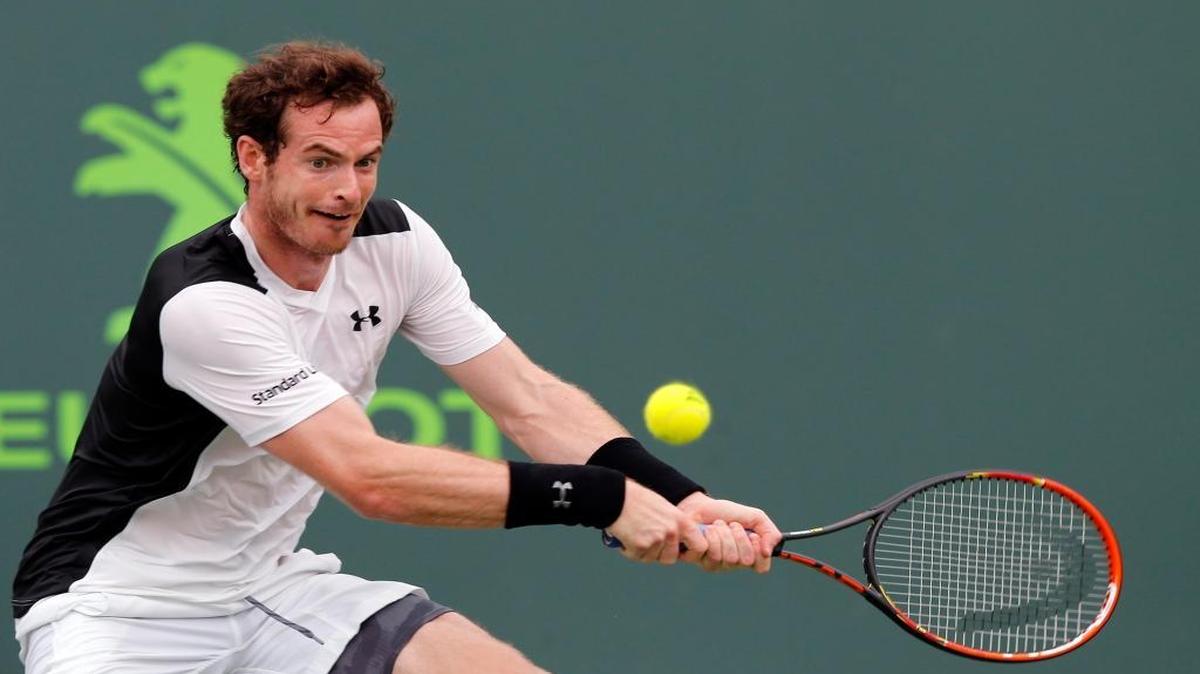 Andy Murray was upset when he was mistakenly handed a women’s ball at the Miami Open earlier this week.