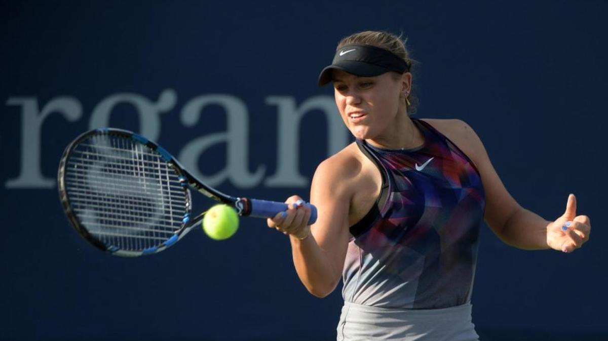 Sofia “Sonya” Kenin advanced to the third round of the U.S. Open, where she will play former world No. 1 Maria Sharapova on Friday morning.