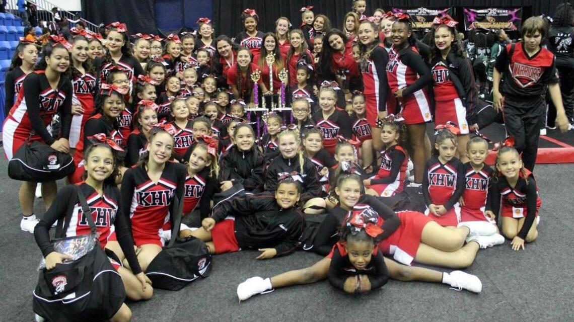 Kendall Hammocks cheerleaders win Miami Xtreme competition
