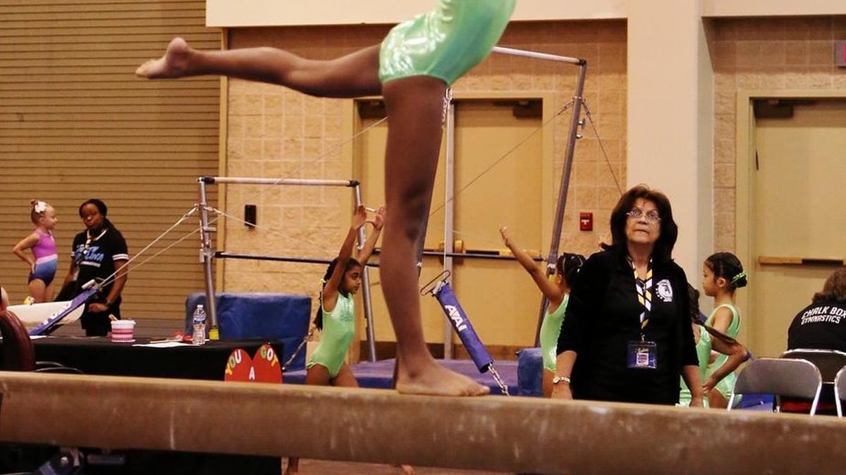 Miami’s Nya Harris-Middleton, 8, recently competed at the AAU Gymnastics Age Group National Championships in Kingsport, Tenn. Nya, who trains at Gym Kidz in North Miami Beach, placed fifth all-around.
