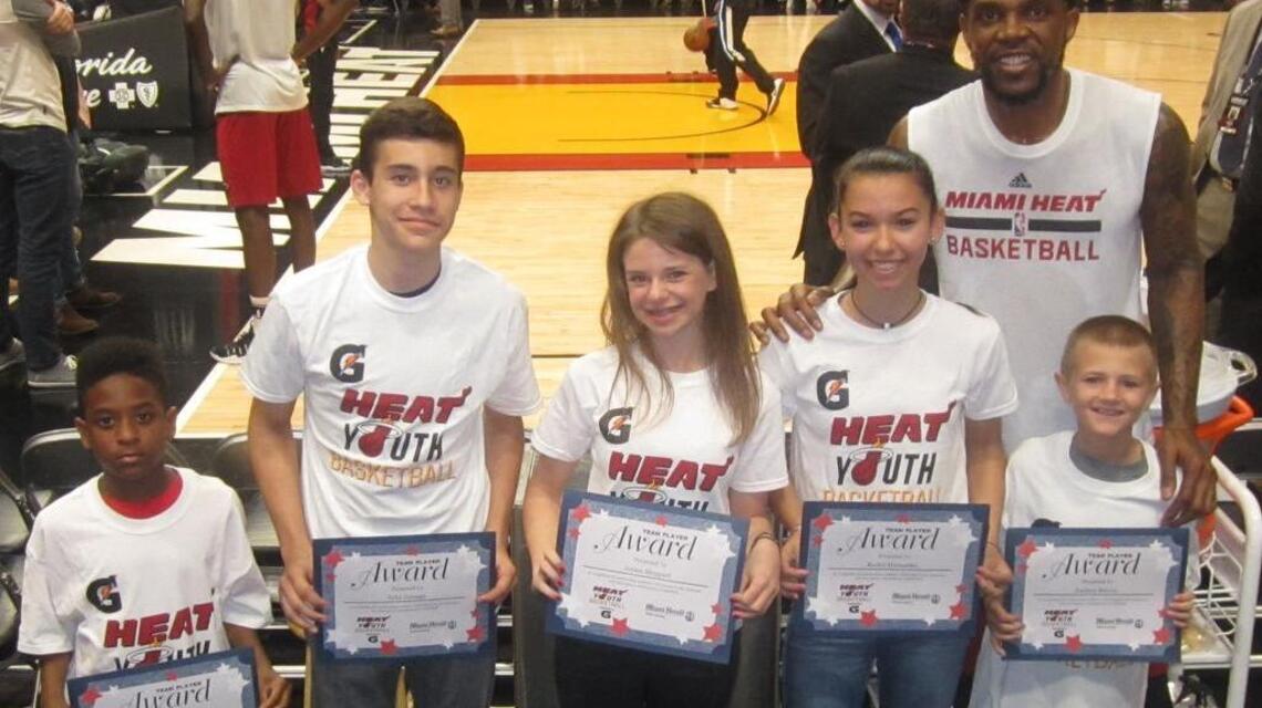 Miami Heat honors February student athletes