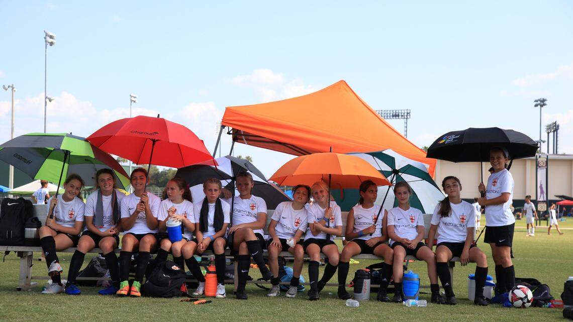Miami Shores girls soccer team manages to push through heat wave to win Disney tourney
