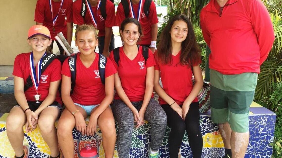 Nautilus tennis third at Miami-Dade Middle School Championships