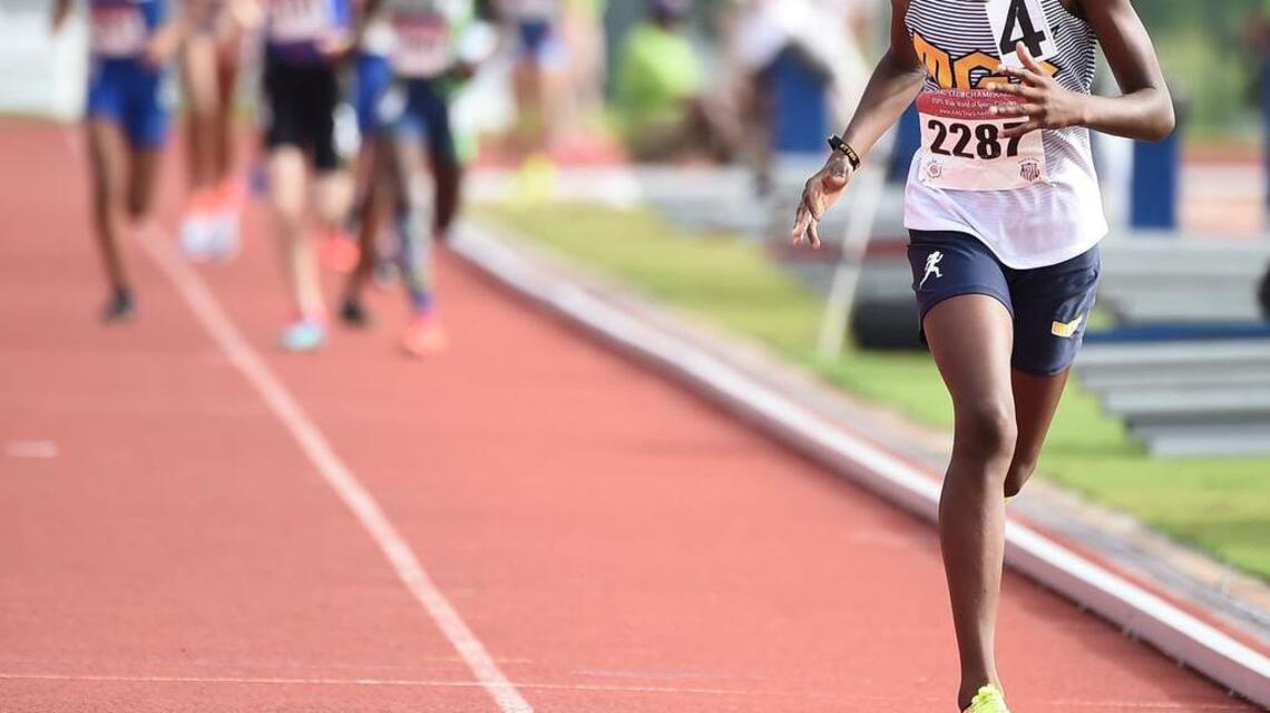 Miami runner Johnson wins three medals at AAU Nationals